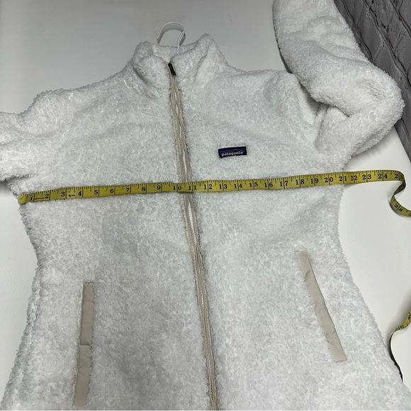 Patagonia Los Gatos Fleece Jacket Sz L In Birch White - Picture 6 of 12